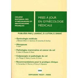 Mises Jour En Gyn Cologie M Dicale Vigot Maloine La Plus