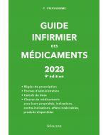 Guide infirmier des médicaments 2023, 9e éd.