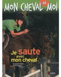 Je saute avec mon cheval